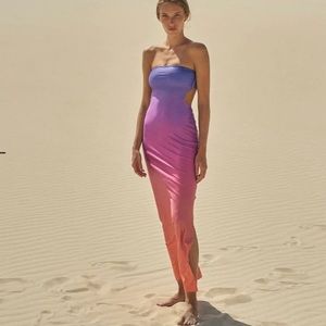 SOLD OUT Baobab Mambo Sunset Ombré Dress Size L